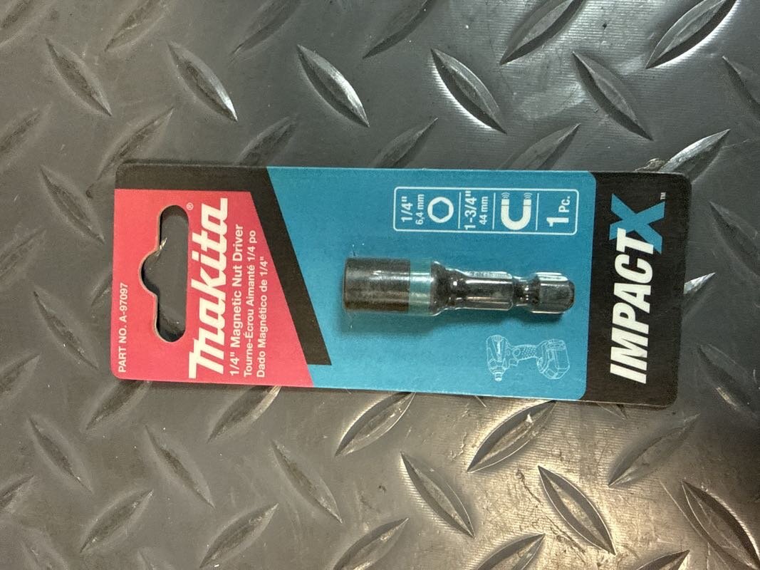 1/4” x 1-3/4” IMPACTV X MAGNETIC NUT SETTER - MAKITA