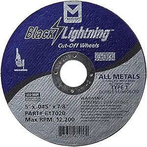 5" X 7/8 X .045 CUT OFF WHEEL - MERCER