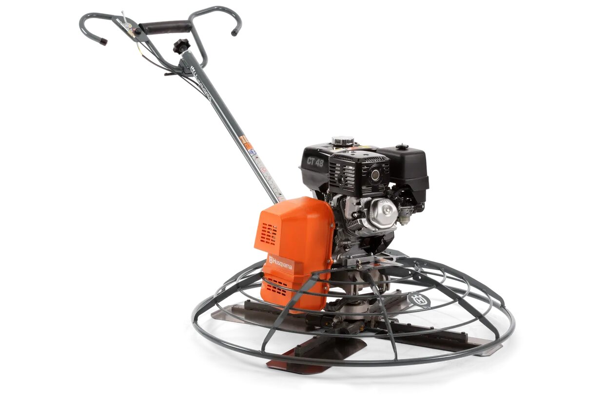 48" POWER TROWEL 11.7 CT 13A-V w ADJ-T-HANDLE HUSQVARNA