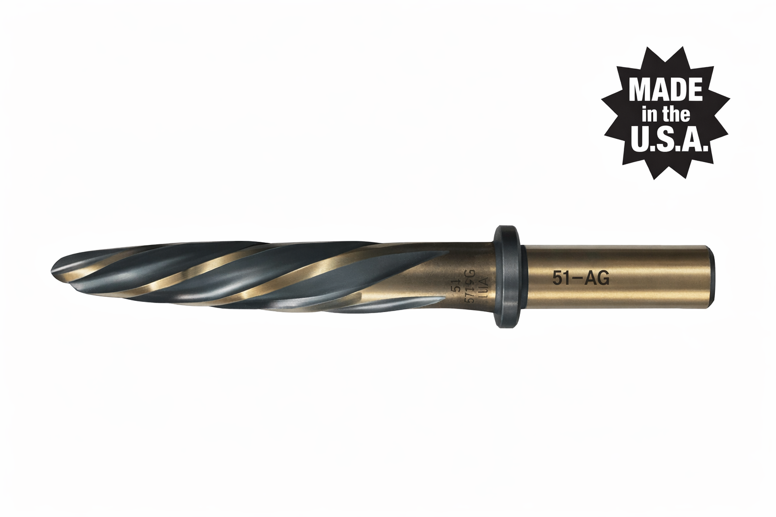 13/16" SUPER PREMIUM REAMER BIT - 3 FLAT SHANK