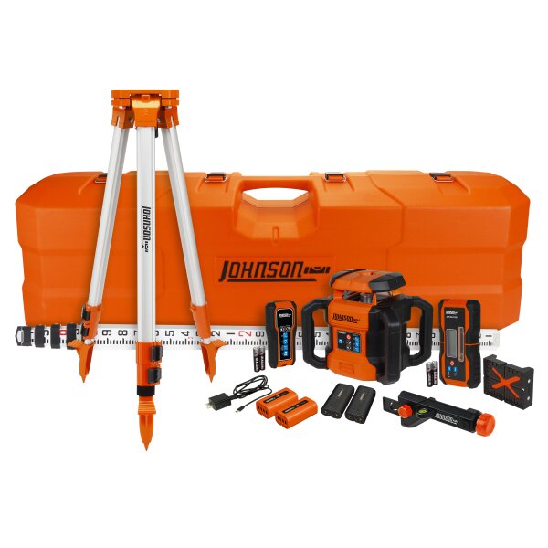 4000' HORIZONTAL/VERTICAL DUAL SLOPE ROTARY LASER SYSTEM