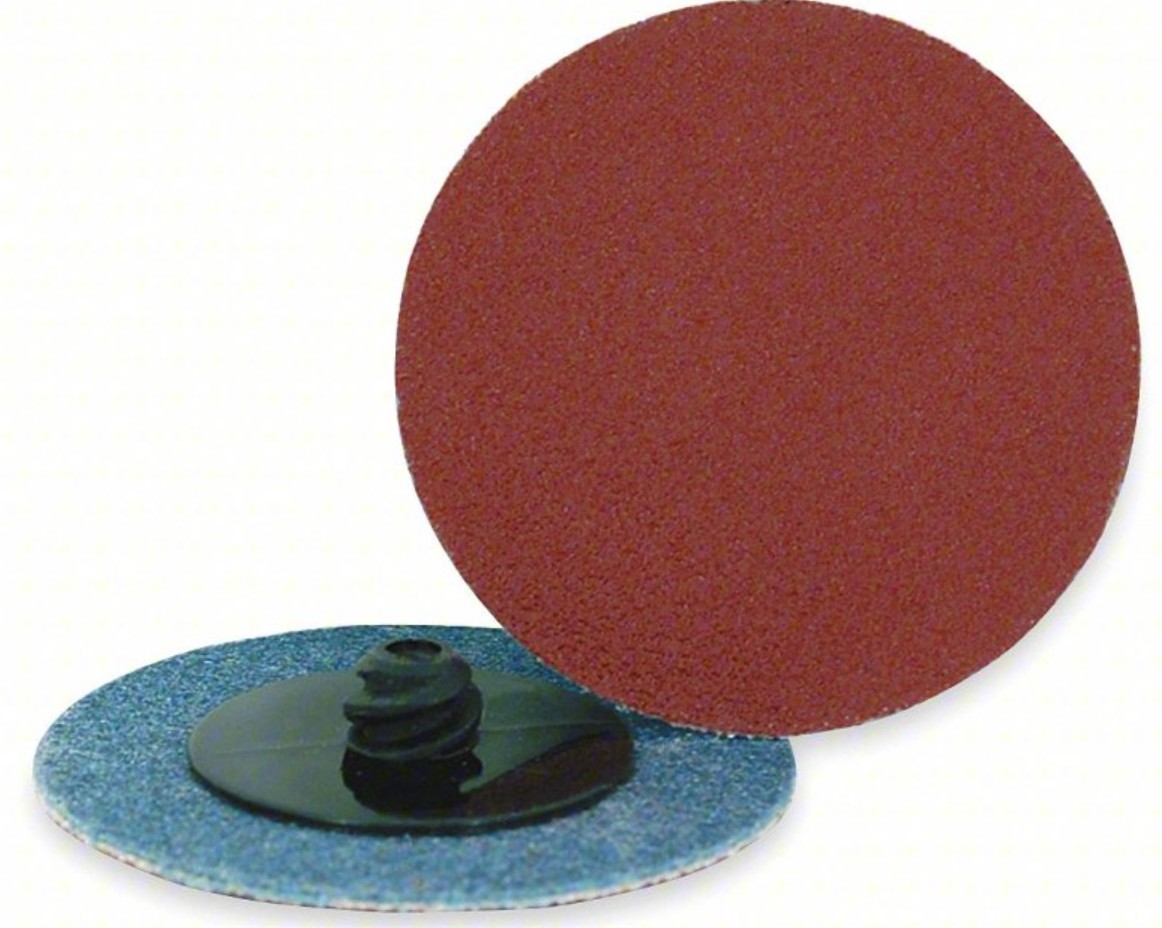 3" 24GRIT QUCK CHANGE ROLL LOCK DISC ZIRCONIA 25PK - MERCER