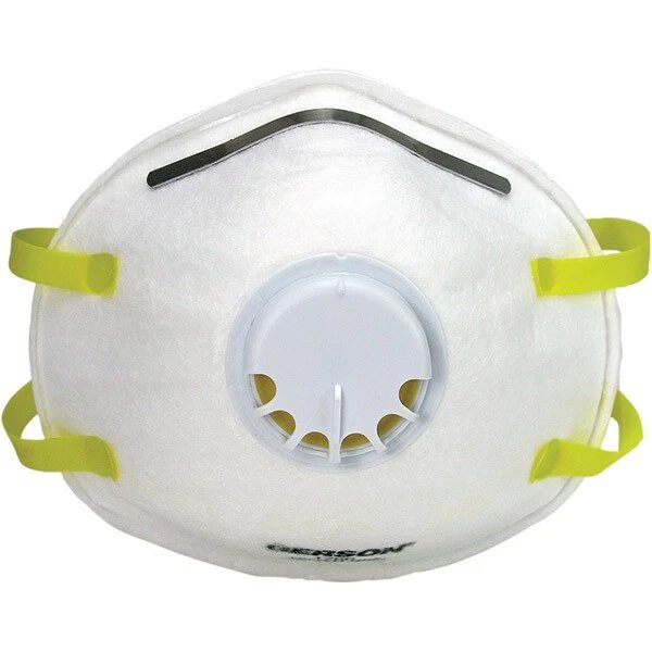GERSON 1740 N95 RESPIRATOR W/ EXHALATION VALVE DUST MASK - GERSON