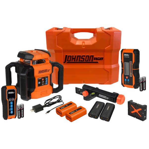 4000' HORIZONTAL/VERTICAL DUAL SLOPE ROTARY LASER KIT
