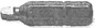 73-TR11 HEX TAMPER 5/16 INSERT BIT X 1".
