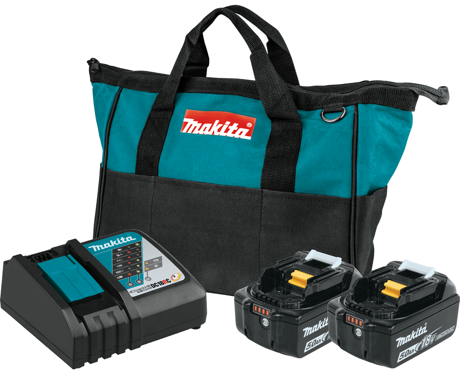 18V BATTERY AND CHARGER STARTER PACK - MAKITA