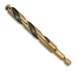 NORSEMAN 34561, 5/32" TYPE QR-AG, MECHANIC LENGTH, HEX SHANK, 1/4" QUICK RELEASE DRILL BIT (6/PKG.)