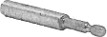 MBHE 1/4 NR 1/4 MAG BIT HOLDER 2PC BIT HOLDER X 2-3/8".