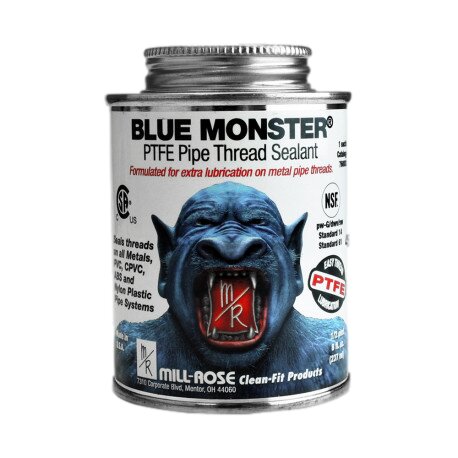 1/2 PINT BLUE MONSTER COMPOUND WITH PTFE