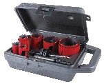 8PC PLUMBER HOLE SAW KITS
HOLE SAW KITS HOLE CUTTING AND BORING - HOLE SAWS