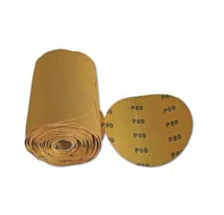 6 X 220 GRIT PSA GOLD A/O W/ TAB - CA