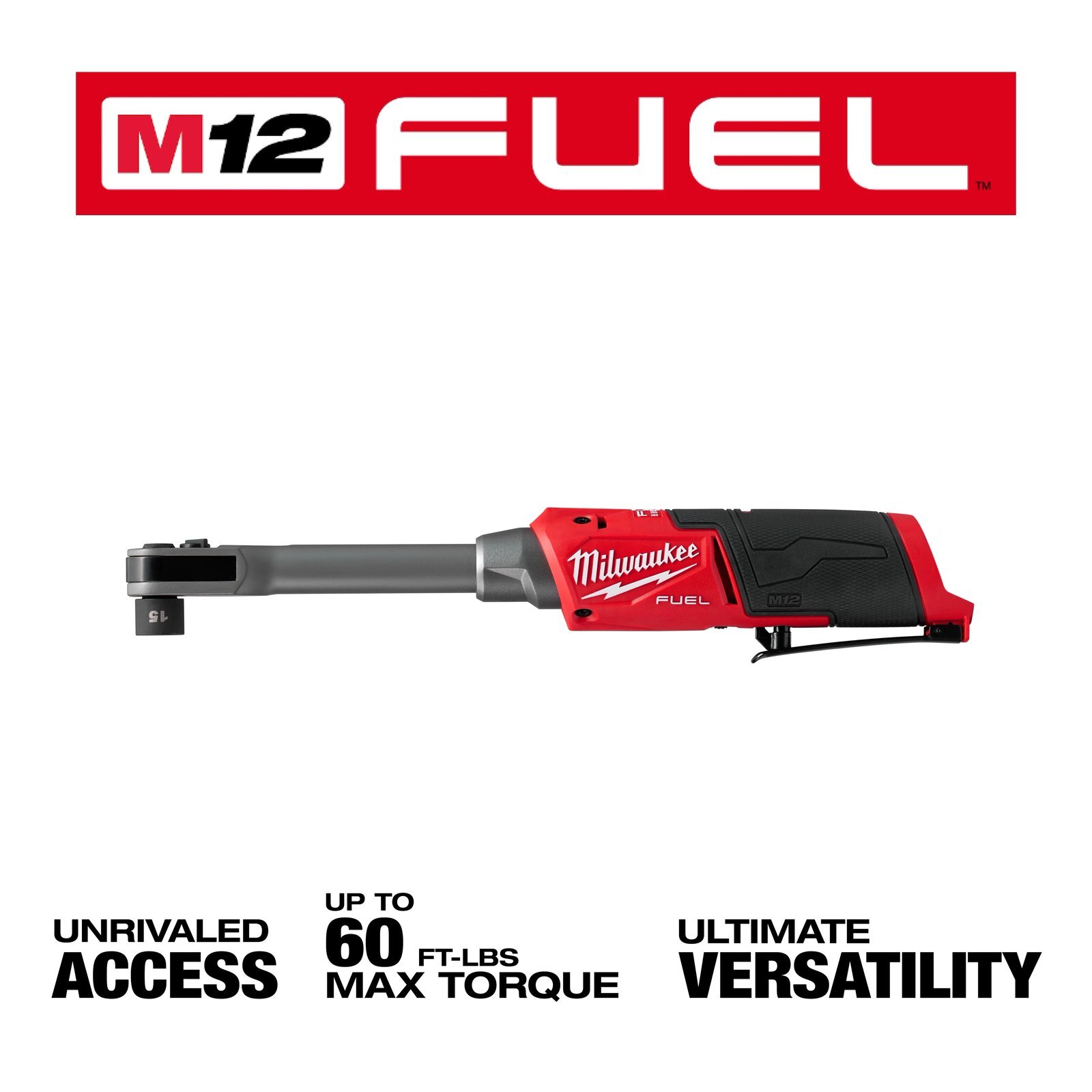 M12 FUEL INSIDER EXTENDED REACH BOX RATCHET - MILWAUKEE