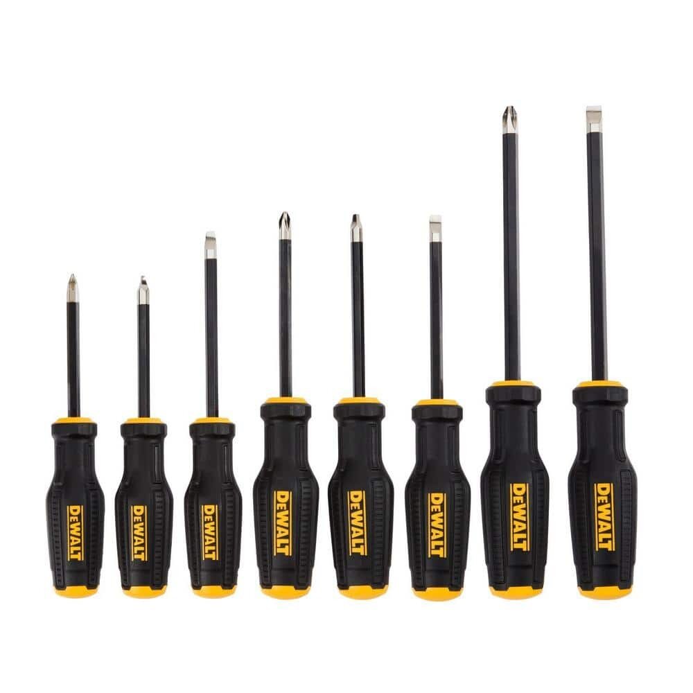 TOUGH SERIES 8PC SCREWDRIVER SET- DEWALT