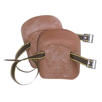 MOLDED NATURAL RUBBER KNEEPADS (SINGLE STRAP)