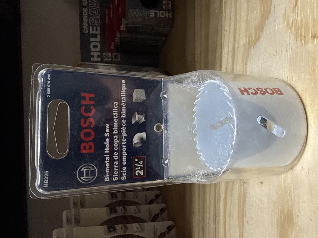 2-1/4” BI-METAL HOLESAW
