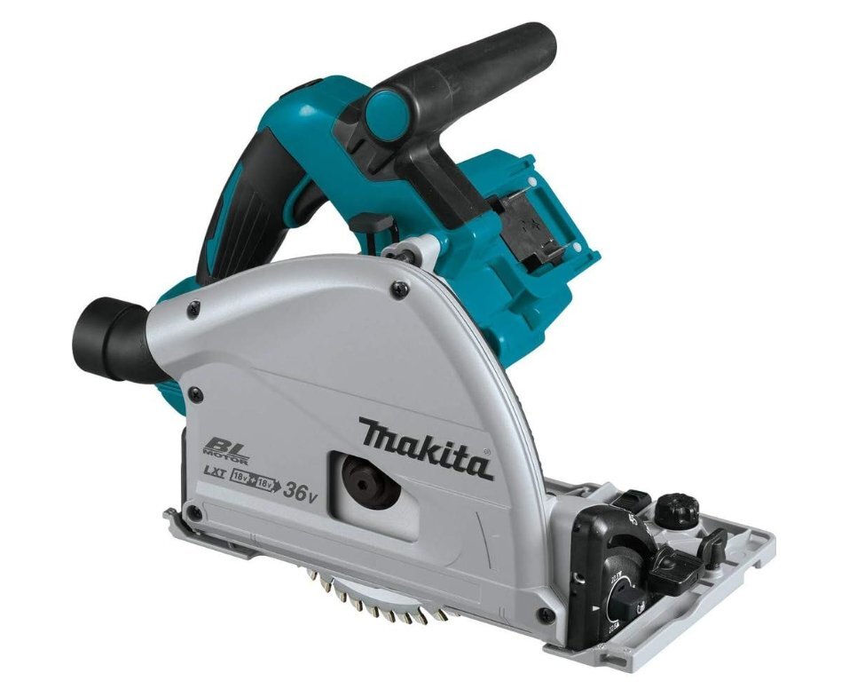 36V CORDLESS 6-1/2" PLUNGE CIRCULAR SAW- TOOL ONLY- MAKITA