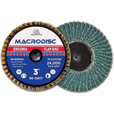 2" X 40 GRIT ROLOC FLAP DISC - CA